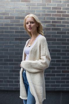 Woman Cardigan, Knit Alpaca, Alpaca Yarn, Womens Sweaters, Chunky Knit Cardigan, Comfy Sweaters, Oversized Cardigan, Baby Alpaca, Wide Sleeves