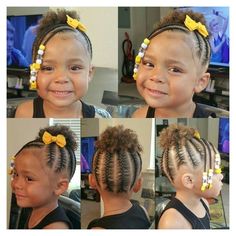 Braids For Toddlers, Black Toddler Hairstyles, Natural Kids