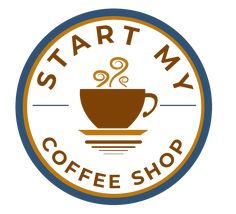 the start my coffee shop logo