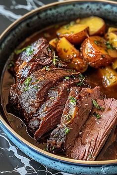 Ingredients: - 3 lbs beef chuck roast - 1 onion, chopped - 4 carrots, sliced - 4 potatoes, diced - 2 cups beef broth - 2 tbsp Worcestershire sauce - 2 tsp garlic powder - Salt and pepper to taste  Instructions: 1. Season the beef chuck roast with salt, pepper, and garlic powder. 2. Place the chopped onion, sliced carrots, and diced potatoes in the bottom of the slow cooker. 3. Place the seasoned beef on top of the vegetables. 4. Pour the beef broth and Worcestershire sauce over the beef. 5. Cover and cook on low for 8 hours or until the beef is tender. 6. Serve the pot roast with the vegetables and gravy. Sliced Carrots, Pot Roast Slow Cooker, Beef Chuck Roast, Diced Potatoes, Beef Chuck, Chuck Roast, Crockpot Meals, Worcestershire Sauce