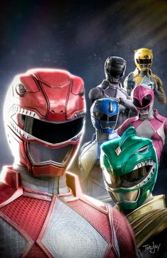 90s 2000s Cartoons, Power Rangers Tattoo, Iron Man Fan Art, Saban's Power Rangers, New Power Rangers, Power Rangers Movie, All Power Rangers