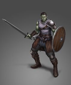 Half Orc Fighter