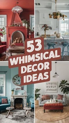 Inside Chicken Coop, Quirky Living Room, Whimsical Living Room, Contemporary Luxe, Antique Home Decor Ideas, Whimsical Wedding Decorations, Coop Design, Chicken Coop Designs, Whimsical Wall Art