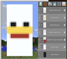 an image of a duck in minecraft