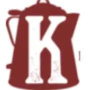 the k logo is shown in red and white