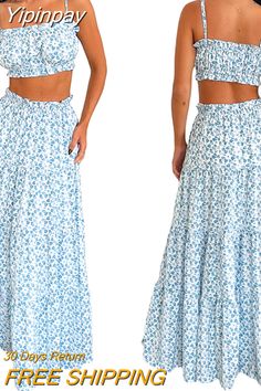 Shipping: Worldwide Express Shipping AvailableDelivery time: 🚚7-15Days Fast ShippingReturns: Fast refund,💯100% Money Back Guarantee. Spring Beach Two-piece Maxi Skirt, Two-piece Maxi Skirt For Beach Spring Season, Summer Two-piece Maxi Skirt For Day Out, Two-piece Maxi Skirt For Summer Day Out, Off-shoulder Tube Top For Summer Beach, Two-piece Beach Skirt For Spring, Beach Casual Maxi Skirt, Casual Two-piece Maxi Skirt For Beach, Two-piece Skirt For Beach In Spring