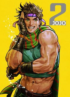 Jojo Part 2, Jojo Art, Joseph Joestar