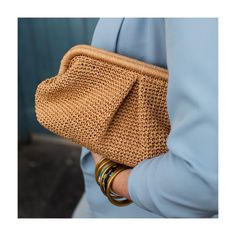 Meet our large raffia dumpling bag, its made of natural raffia paper yarn. Its a perfect choice for a stylish evening, party, wedding look and and bohemian summer day look ! It is also a great gift idea for the bag lovers, handmade product lovers.  ✔ Our straw clutch handbag is exclusively handcrafted! ✔ The main material 100% natural cellulose raffia paper yarn. Its completely Eco-friendly and durable! ✔It has a liner for easy use and an inner pocket. ✔ SIZE OPTIONS, - This is L Large bag : wid Luxury Straw Bag For Summer Evenings, Luxury Pouch Straw Bag For Shopping, Cheap Summer Shoulder Bag Clutch, Cheap Summer Clutch Bags, Cheap Summer Clutch Shoulder Bag, Luxury Pouch-shaped Straw Bag, Affordable Elegant Straw Bag For Vacation, Cheap Beige Clutch For The Beach, Cheap Elegant Spring Straw Bag