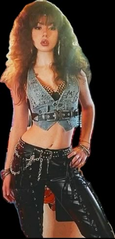 Glam Rock Outfits, 80s Glam Rock, 1990 Style, Metal Outfit, 80s Rocker, Rock Star Outfit, 80s Glam, Rockstar Aesthetic, Rocker Chick