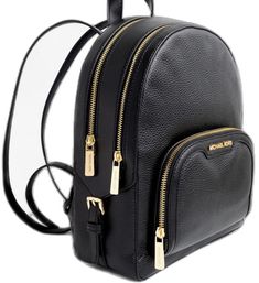 Michael Kors Backpack For On-the-go, Michael Kors Leather Backpack With Zipper Closure, Michael Kors Leather Backpack For Travel, Michael Kors Leather Travel Backpack With Adjustable Strap, Michael Kors Leather Backpack With Adjustable Strap For Travel, Classic Michael Kors Backpack For Everyday Use, Luxury Michael Kors Backpack, Luxury Michael Kors Standard Backpack, Classic Michael Kors Standard Backpack