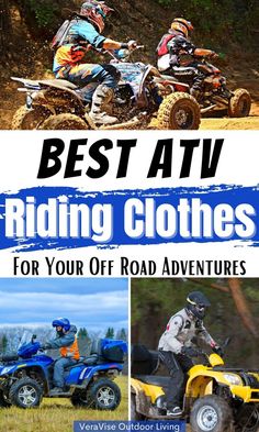 the best atv riding clothes for your off road adventures