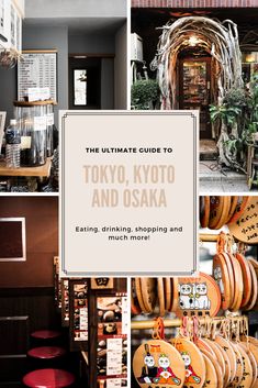 the ultimate guide to tokyo, tokyo and osaka eating, drinking, shopping and visiting