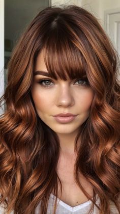 Edgy 39 Copper Hair Color Ideas Ideas for Bronze and Copper Blend 🌸 Copper Curls, Braided Styles, Subtle Highlights, Heat Damage, Textured Waves, Thinning Hair