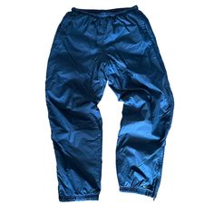 Vintage 90s Blue Nike Parachute Pants / Streetwear / Rare / TikTok Style / L Tagged Size: L Fits Like: TTS Measurements (waist x rise x inseam) : 15 in x 16 x 32.5 in Please examine all photos as vintage clothing is subject to wear! 90s High Waist Blue Pants, 90s Style High Waist Blue Pants, Relaxed Fit Blue Bottoms For Outdoor, Blue Relaxed Fit Bottoms For Outdoor, Blue Full-length Nylon Pants, 90s Style Blue Bottoms With Pockets, 90s Blue Bottoms With Pockets, 90s Style Blue Nylon Bottoms, 90s Style Blue Bottoms With Relaxed Fit