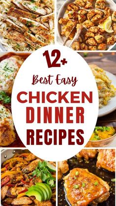 chicken dinner recipes that are easy to make and delicious