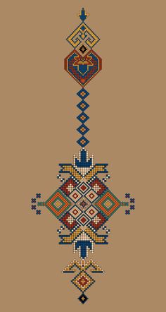 Print Design Art, Pola Kristik, Digital Borders Design, Stitching Art, Ethnic Style, Cross Stitch Art, Textile Patterns