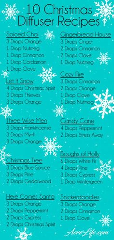 Christmas Diffuser Recipes, Essential Oil Christmas, Scent Blends, Essential Oils For Pain, Essential Oil Diffuser Recipes, Oil Diffuser Recipes, Essential Oil Mixes