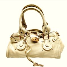 Excellent Condition Beige And Leather Beautiful Chloe Bag Comes With Pad Lock All Sales Final And Key. Width 14.1 Depth 7.08 Height 7.48 14.57 Shoulder Handle Few Scratches On The Metal Logo Chloe Purse, Bag Wishlist, Pad Lock, Chloe Bags, Chloe Purses, Chloe Bag, Metal Logo, Metallic Logo, Chloe