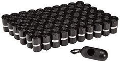 a bunch of black plastic bottles are lined up