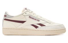 Reebok Club C REVENGE 'Classic Maroon' 100032877 Reebok Revenge, Reebok Classic Mens, Reebok Classic Club C, Reebok Club C Revenge, Red Reebok, Maroon Shoes, Club C Revenge, Burgundy Shoes, Funky Shoes