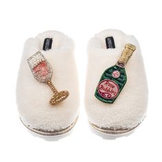 Keep cosy with our Teddy Towelling Closed Toe Slippers with stylish deep tread bespoke soles are complete with a stand out gold  shimmer binding. These sliders have extra cushioning for the ultimate comfort, they are perfect for both indoor and outdoor use.  Ultra Lightweight and super durable.  Deluxe brooches are handmade using high grade pearls, beads and crystals Our Closed toe Teddy Towelling range uses EVA soles which offer: More Flexibility Featherlight Ultra comfort Shock Absorption Durability  Wipe Clean only Luxury Cushioned Platform Slippers With Round Toe, Luxury Indoor Slippers With Round Toe, Luxury Round Toe Slippers, Pretty You London Slippers, Pink Fur Slippers, September Birthstone Jewelry, Pink Champagne, July Birthstone Jewelry, August Birthstone Jewelry