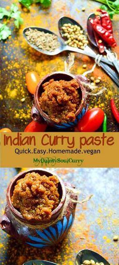 Curry Paste Recipe Easy, Spices List, Indian Foods, Easy Curry, Tandoori Masala, Paste Recipe, Recipe Indian