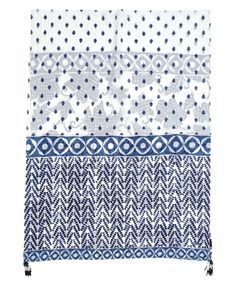 With a patchwork-inspired print featuring indigo patterns from across our spring collection, this cotton wrap scarf adds easy interest to casual, everyday outfits. And depending on how you tie it, you'll get a unique look every time! Dimensions: 27 in. x 72 in.Materials: 100% Cotton Casual Everyday Outfits, Indigo Pattern, Wrap Scarf, Casual Everyday, Spring Collection, Chambray, Everyday Outfits, Scarf Wrap, Batik