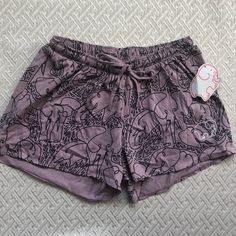 Ivory Ella Pajama Lounge Shorts. Size Small. Scribbled Elephant Theme. 100% Organic Cotton. Tag Creased And Folded. However, Shorts Are New And Tag Still Attached. Please See Pics For Features. Thank You. Pajama Lounge, Ivory Ella, Elephant Theme, Lounge Shorts, Women's Intimates, Pajamas, Organic Cotton, Elephant, Lounge