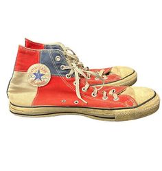 Retro High-top Converse Sneakers, Converse Vintage 70, Vintage Converse High-top Sneakers, Red Vintage Converse, Friends Mood, 80's Clothes, Hi Top Converse, Fall Thrift, Wattpad Outfits