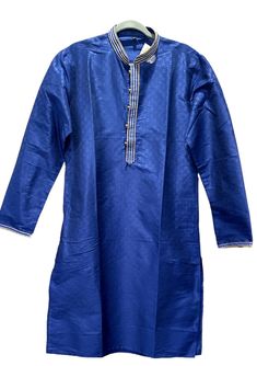 color : blue fabric: Silk Sizes available are mentioned on pics.Please mention the sizes when ordering.Sizes: 38 Partywear Dresses, Kurta Pyjama, Wedding Reception Dress, Pyjama Sets, Silk Kurta, Reception Dress, Fabric Silk, Ethnic Fashion, Dress Wedding