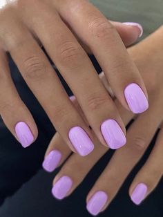 Mauve Purple  Collar    Bare Nails Embellished   Beauty Tools Lavender Nails, Colorful Nails, Cute Gel Nails, Dream Nails, Fancy Nails, Nail Arts