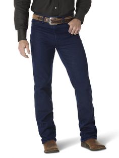 PRICES MAY VARY. Slim traditional boot Authentic five pocket styling Scoop front pockets Spade hip pockets Leather patch on back pocket Cheap Cowboy Boots, Slim Fit Mens Jeans, Hee Haw, Wrangler Cowboy, Wrangler Black, Wrangler Cowboy Cut, Mens Cowboy, How To Stretch Boots, Mens Pants Fashion