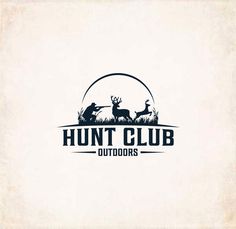 the hunt club outdoors logo is shown