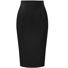 Made of stretch and soft fabric, the Bodycon classic skirt with a side split hem can be convenient for sitting all day or daily walking. A dressy casual pencil skirt designs a wrapped silhouette that hugs the body shows off your curves and makes you look more professional and urban chic. The below-knee-length pencil skirt is perfectly matched with a formal blouse or casual shirt and high heels or flats for work, business, office, party, cocktail, casual or other occasions. Fitted Pencil Skirt, Non-stretch Knee-length Skirt For Workwear, Fitted Solid Color Skirt For Work, High Waist Solid Color Pencil Skirt For Work, Solid Color Office Pencil Skirt, Solid Fitted Skirt For Office, Fitted Solid Skirt For Office, Classic Solid Stretch Pencil Skirt, Fitted Solid Color Office Skirt