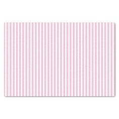 pink and white striped paper on a white background