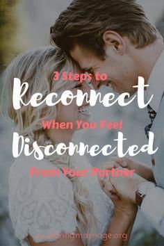 One of the best articles I've read on connection in marriage in a LONG time… Save Marriage, Marriage Therapy, Feeling Disconnected, Broken Marriage