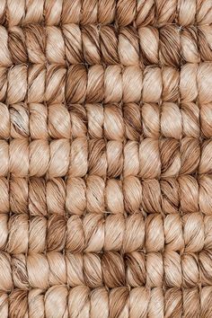 the texture of yarn is brown and beige