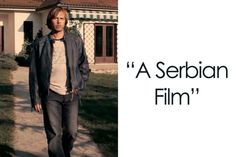 a man standing in front of a house with the caption'a sebastian film '