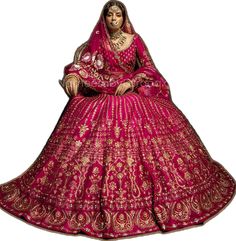 Dark Pink Lehenga Pink Wedding Choli With Motifs, Bridal Lehenga Pink Colour, Bridal Dark Pink Lehenga, Bright Pink Bridal Lehenga, Magenta Pink Bridal Lehenga, Pink Raw Silk Lehenga, Pink Lehenga Choli, Silk Lehenga Choli, Pink Dupatta