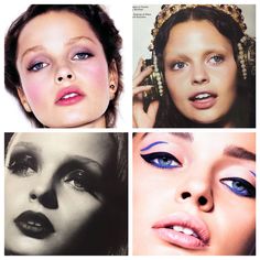 My #facepaintbook beauty story in Glamour Magazine http://www.lisaeldridge.com/blog/27221/my-facepaintbook-beauty-story-in-this-months-glamour-magazine/ #lisaeldridge #makeup #editorial Lilac Eyeshadow, Classic Makeup Looks, Glossy Lids, Brown Mascara, Classic Makeup, Lip Palette, Glamour Uk