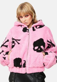 Plus Size Grunge, Grunge Clothing, Lace Up Leggings, Cyberpunk Fashion, Punk Outfits, Sherpa Jacket, Current Mood, Grunge Style, Skull Print