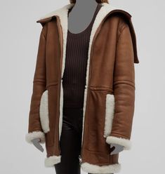 $3297 Vince Women's Brown Reversible Shearling Flight Jacket Coat Size XS 196273193973 | eBay Flight Jacket, Designer Items, Sell Items, Jacket Coat, Debit Card, Vest Jacket, Zip Ups, Coats Jackets, Long Sleeves