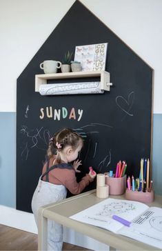 Corner Ideas For Living Room, Playroom Colours, Kids Corner Ideas, Playroom Accessories, Playroom Must Haves, Colourful Playroom, Chalkboard Nursery, Ferne Mccann, Fun Room