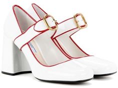 Patent Shoes, White Pumps, Moda Vintage, Patent Leather Pumps, Shoes Pumps