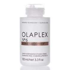 Olaplex Bond Smoother No.6 3.3oz/100ml Olaplex Bond Smoother, Olaplex No 6, Heat Protectant, Latest Makeup, No 6, Styling Cream, Discover Card, Repair Cream, Hair Repair