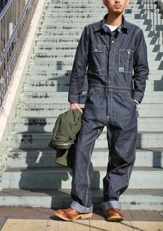 Jumpsuits Men, Men's Jumpsuit, Men Mode, Overalls Men, Workwear Vintage, Mens Overalls, Denim Workwear, Jeans Overall, Jumpsuit Men