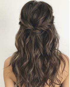 Partial Updo, Half Up Half Down Hairstyles, 2024 Prom