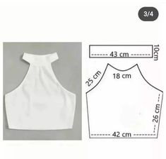 Moldes De Crop Top: Dicas Para Fazer O Seu Learn Sewing, Diy Corset, Diy Clothes Patterns, Clothing Pattern Design, Easy Diy Clothes, Dollar Origami, Costura Fashion