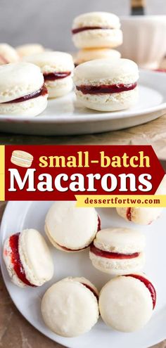 Love small batch baking? Learn how to make a small batch of macarons! They're a simple sweet treat that's fail-proof. Thanks to a secret, you can have the perfect French macarons every time! Pair this easy dessert recipe with your dream filling! Peppermint Dessert, Morning Recipes Breakfast, New Year's Desserts, Favorite Christmas Recipes, Holiday Baking Recipes