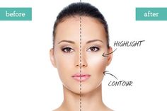 6 secrets I learned at makeup artist school Tips For Round Faces, Contour Tips, Highlight And Contour, School Makeup, Makeup Tricks, Round Faces, Contouring And Highlighting